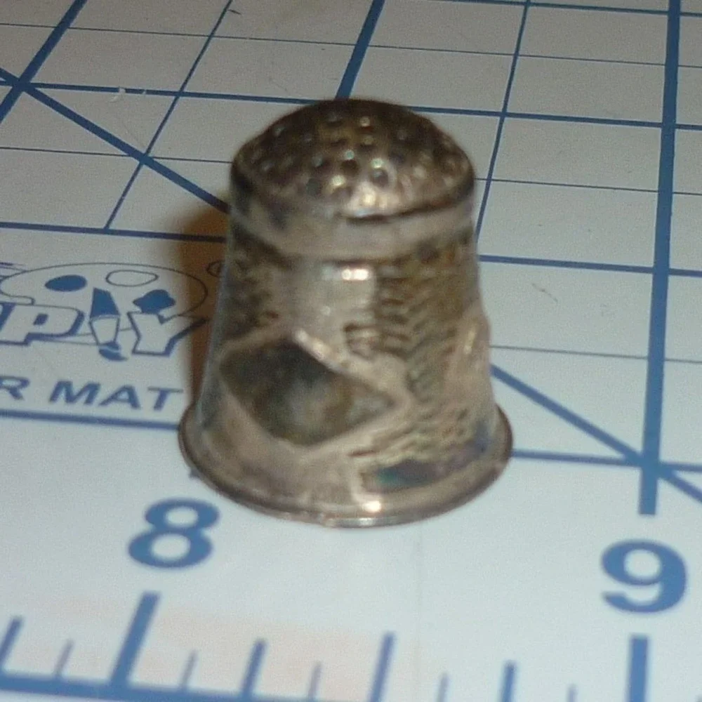 Antique Ketcham‎ McDougall Sterling Silver Flower Thimble Unengraved